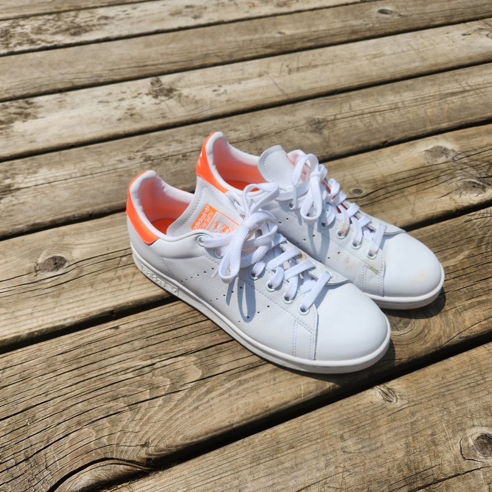 Adidas white trainers size 8 US 40 EUR